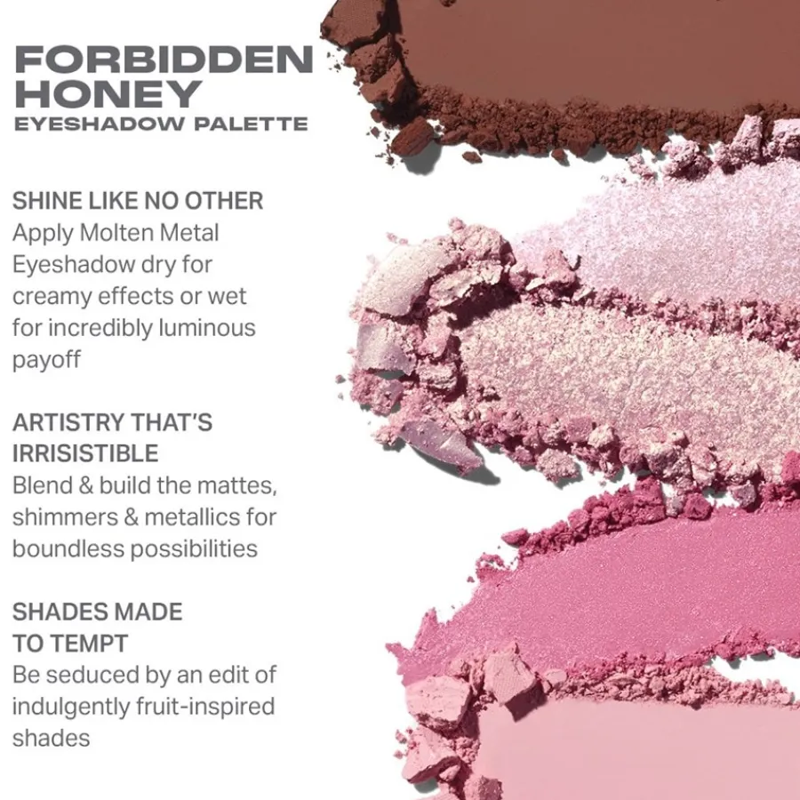 Morphe Lidschatten Forbidden Honey Eyeshadow Palette von