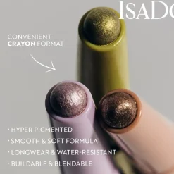 Isadora Lidschatten The Shimmer Eyeshadow Stick Longwear & Water-Resistant von Clearance