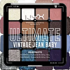 NYX Professional Makeup Lidschatten Ultimate Shadow Palette Vintage Jean Baby von
