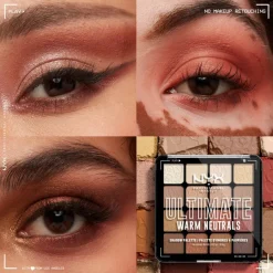 NYX Professional Makeup Lidschatten Ultimate Shadow Palette Warm Neutrals von