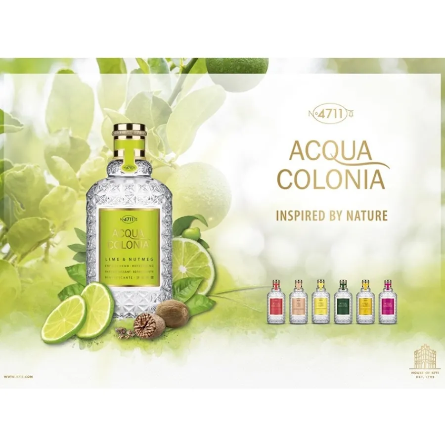 4711 Acqua Colonia Lime & Nutmeg Eau de Cologne Spray von Hot