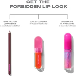Morphe Lip Gloss Lust Potion Bi-Phase Lip Oil Forbidden Collection von Discount
