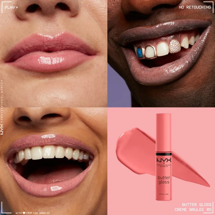 NYX Professional Makeup Lipgloss Butter Lip Gloss von Outlet