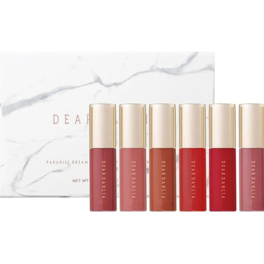 DEAR DAHLIA Lipgloss Geschenkset Red Collection von