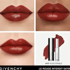 GIVENCHY LIPPEN MAKE-UP Le Rouge Interdit Satin von