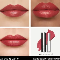GIVENCHY LIPPEN MAKE-UP Le Rouge Interdit Satin von