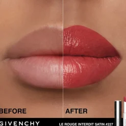 GIVENCHY LIPPEN MAKE-UP Le Rouge Interdit Satin von