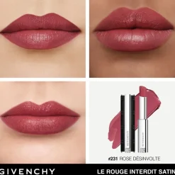 GIVENCHY LIPPEN MAKE-UP Le Rouge Interdit Satin von