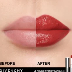 GIVENCHY LIPPEN MAKE-UP Le Rouge Interdit Satin von