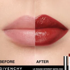 GIVENCHY LIPPEN MAKE-UP Le Rouge Interdit Satin von