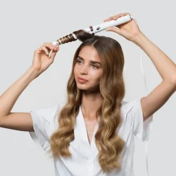 T3 Lockenstäbe Singlepass Wave Professioneller 32-19 mm Styling-Stab von