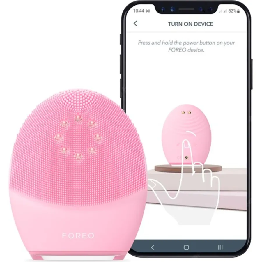 Foreo LUNA 4 Plus Normal Skin Thermo-Gesichtsreinigungsgerät mit NIR, rotem LED-Licht und Mikrostrom von