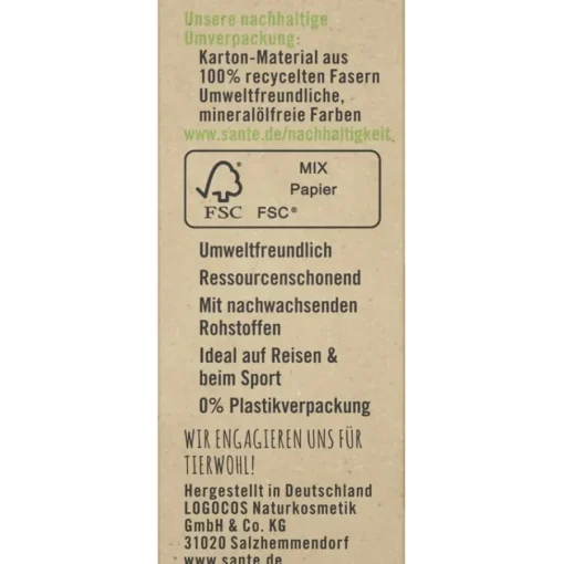 Sante Naturkosmetik Mango & Bio-Aloe Vera Feste Feuchtigkeits Pflege-Spülung von Discount