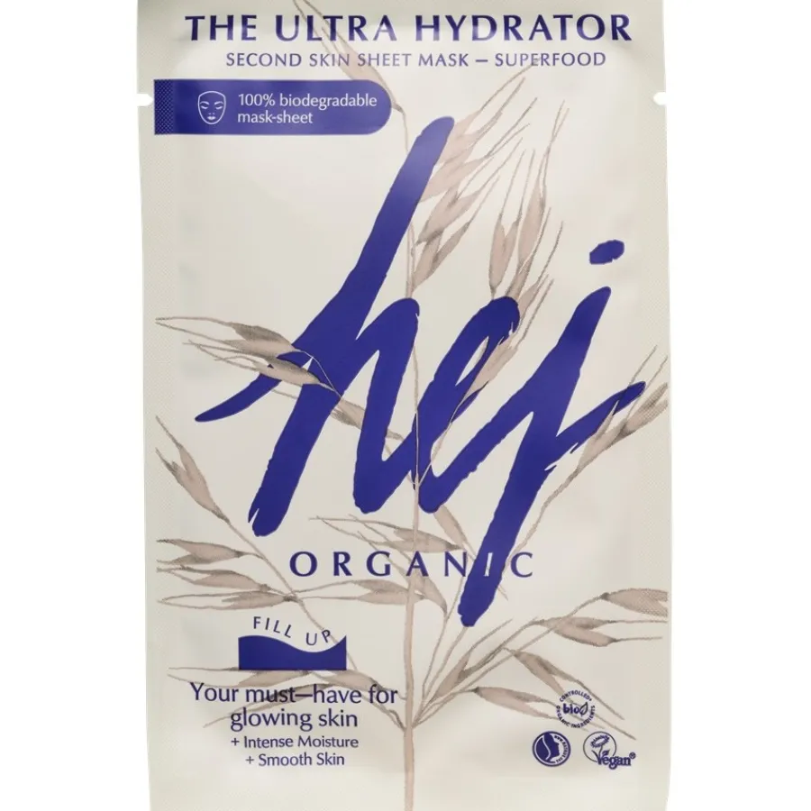 Hej Organic Masken & Peelings The Ultra Hydrator Second Skin Sheet Mask von Clearance