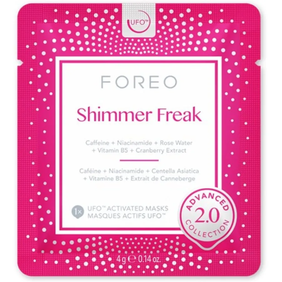Foreo Maskenbehandlung UFO Maskenpads Shimmer Freak 2.0 von