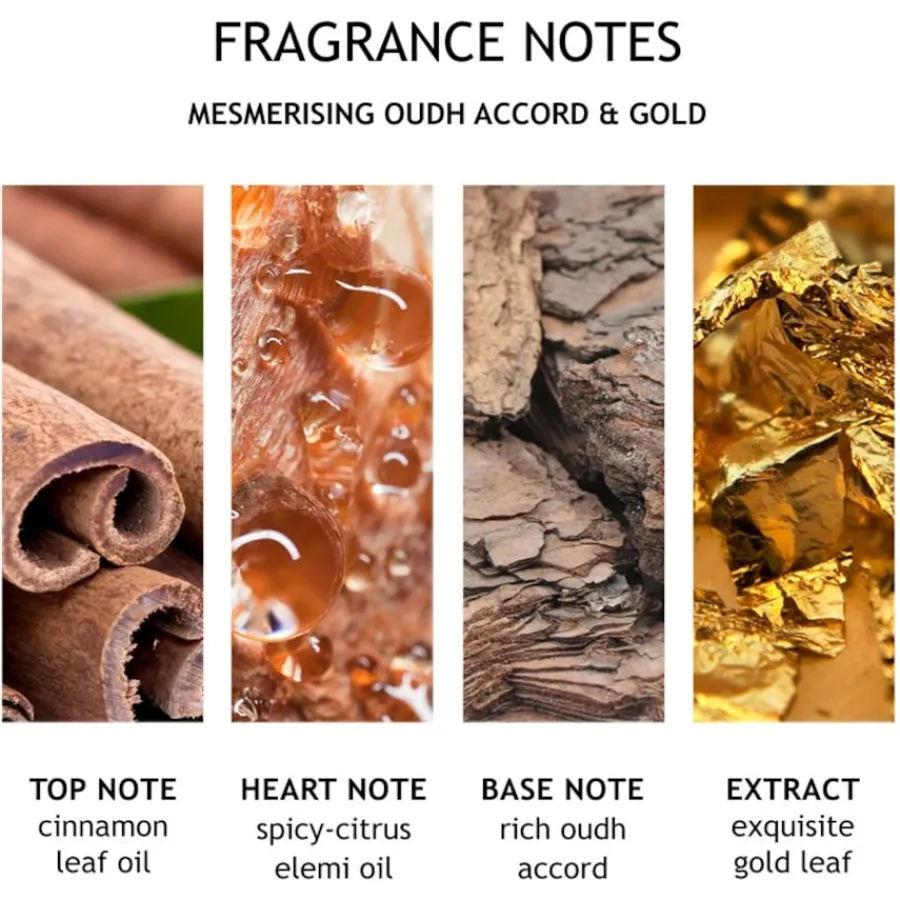 Molton Brown Mesmirising Oudh Accord & Gold Bath & Shower Gel von Sale