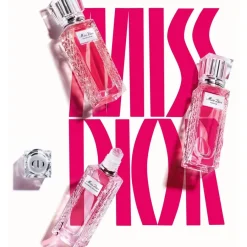 DIOR Miss Parfum Roller-Pearl Duft im praktischen Format für unterwegs – Intensiv blumige, fruchtige und holzige Noten von