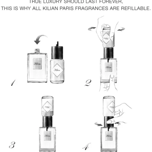 Kilian Paris Moonlight in Heaven Refill Fresh Citrus Perfume Spray von Hot