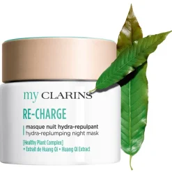 CLARINS my RE-CHARGE hydra-replumping night mask - all skin types von
