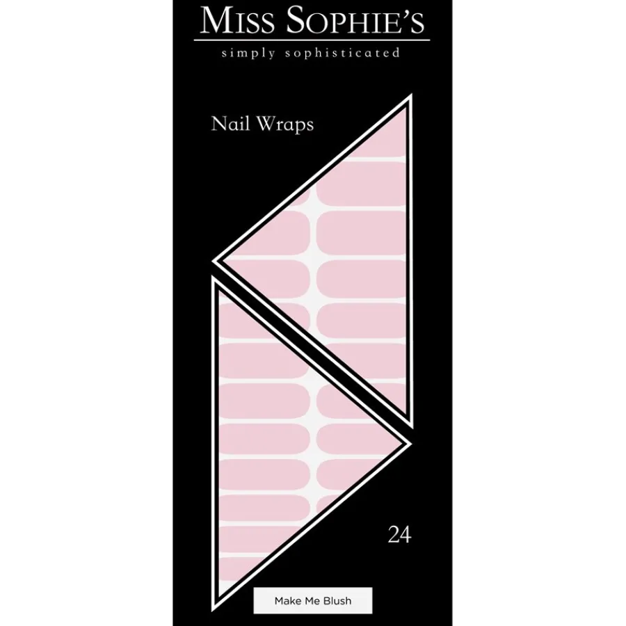 Miss Sophie Nagelfolien Make Me Blush Nail Wraps von Hot