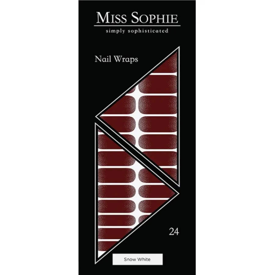 Miss Sophie Nagelfolien Nail Wraps Snow White von Clearance