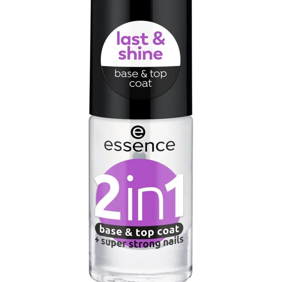 Essence Nagellack 2 in 1 Base & Top Coat von