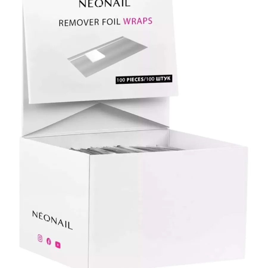 NEONAIL Nagellackentferner Foil Nail Wraps von