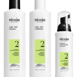 Nioxin Naturbelassenes, sichtbar dünner werdendes Haar  3-Step-System Set Natural Hair Progressed Thinning von