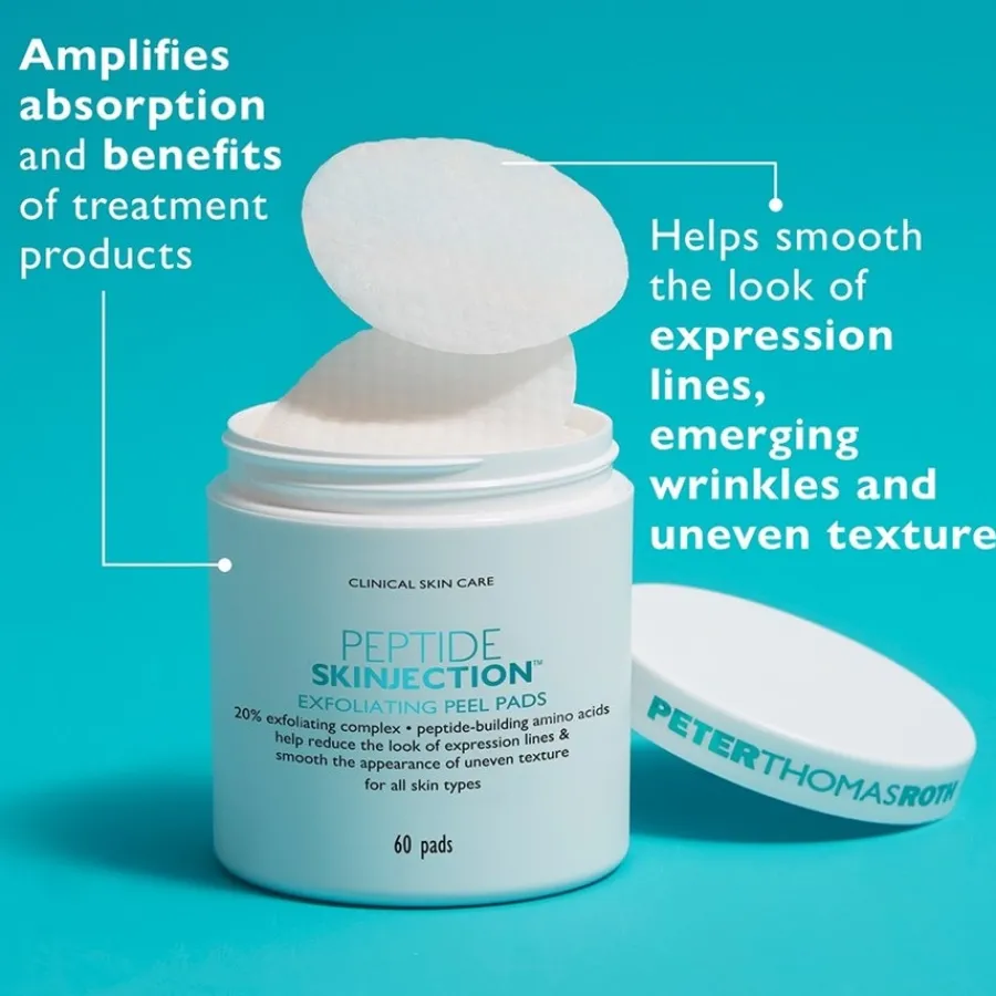 Peter Thomas Roth Peptide Skinjection Exfoliating Peel Pads von