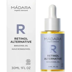 Mu00C1DARA Pflege Retinol Alternative Plant-Powered Bakuchiol Gesichtsöl von MÁDARA