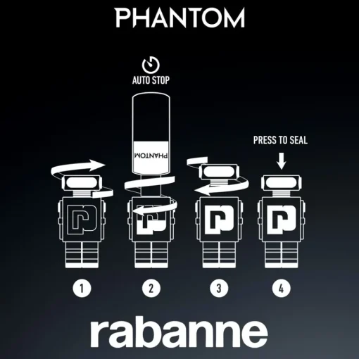 Rabanne Phantom Eau de Toilette Nachfüllung von