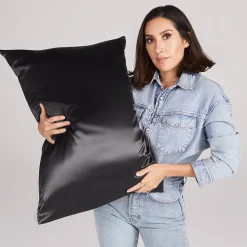 slip Pillowcases Pure Silk Pillowcase Black von Hot