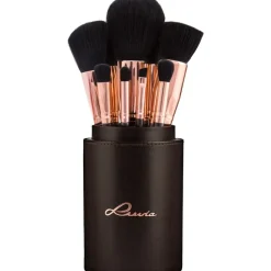 Luvia Cosmetics Pinselset Golden Queen Set Rose Gold von Clearance