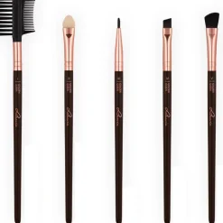 Luvia Cosmetics Pinselset Golden Queen Set Rose Gold von Clearance