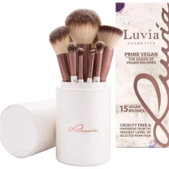 Luvia Cosmetics Pinselset Prime Vegan Set von Hot