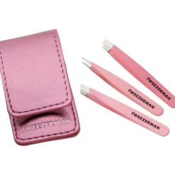 Tweezerman Pinzetten Micro Mini Tweezer Set Pink von