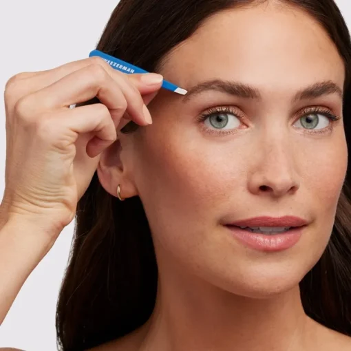 Tweezerman Pinzetten Schräge Mini Pinzette Bahama Blue von