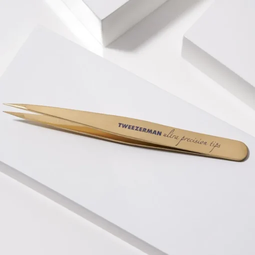 Tweezerman Pinzetten Spitze Pinzette Gold von