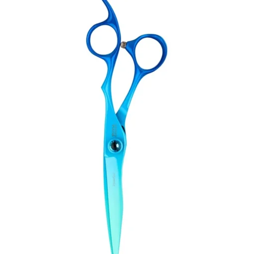 Olivia Garden PowerCut Haarschneideschere 6,25" RH Regenbogen-Blau von