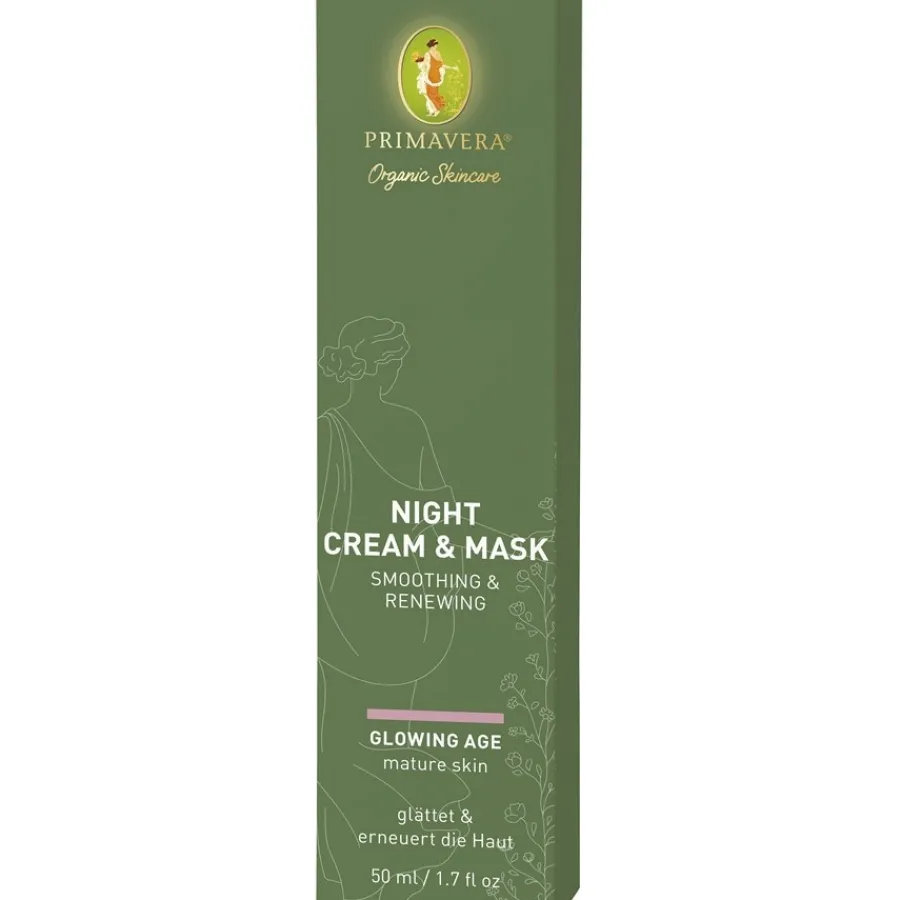 PRIMAVERA Glowing Age Night Cream & Mask Smoothing & Renewing