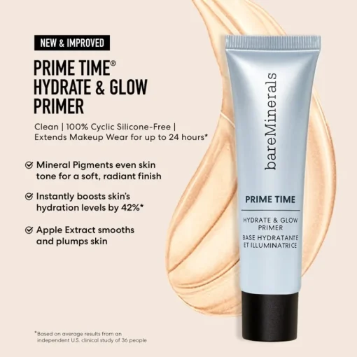 bareMinerals Primer Hydrate & Glow Primer von Online