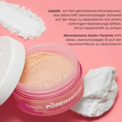 Benefit Puder The POREfessional Power Powder - Mattierendes loses Puder zum Fixieren von