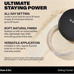Morphe Puder Totally Set Mini Brighten & Set Powder Duo von