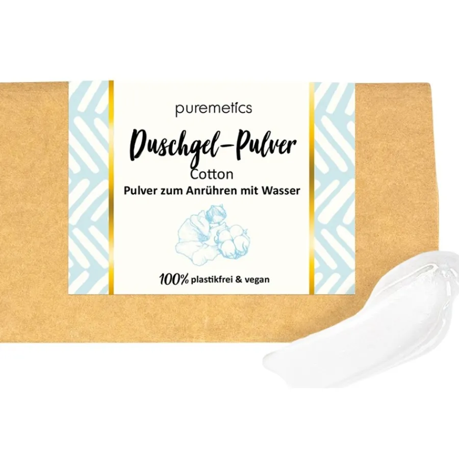 puremetics Duschgel-Pulver Cotton