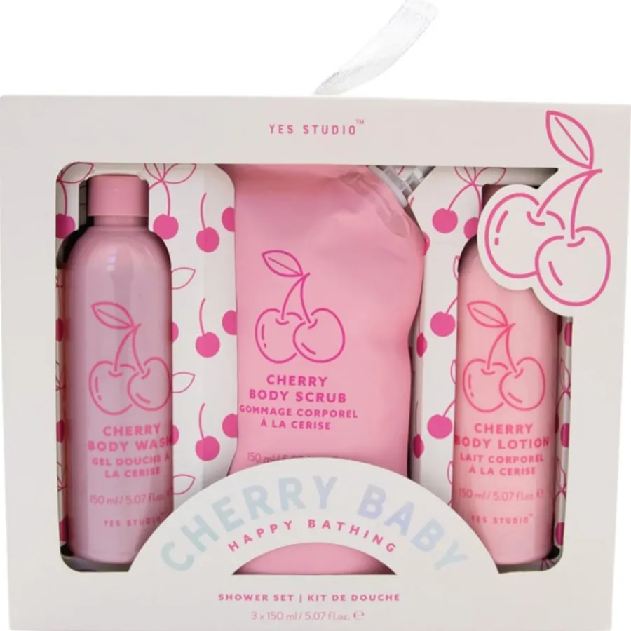 Yes Studio Reinigung Cherry Baby Happy Bathing Shower Set von