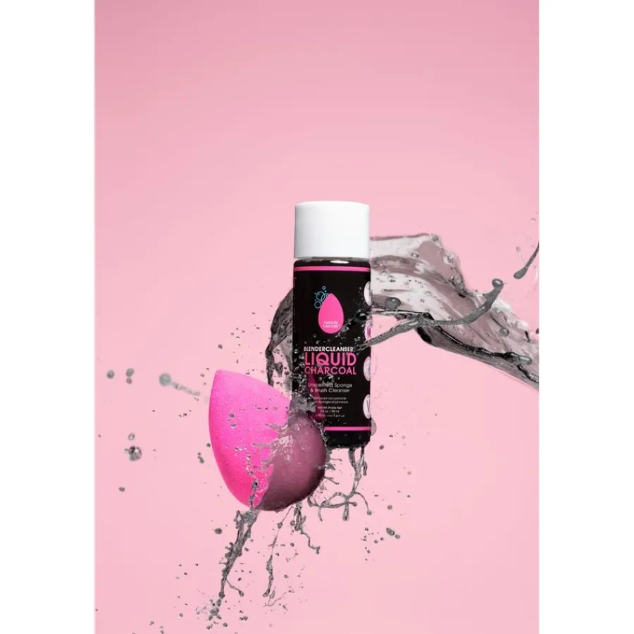 beautyblender Reinigung Cleanser Liquid Charocoal von