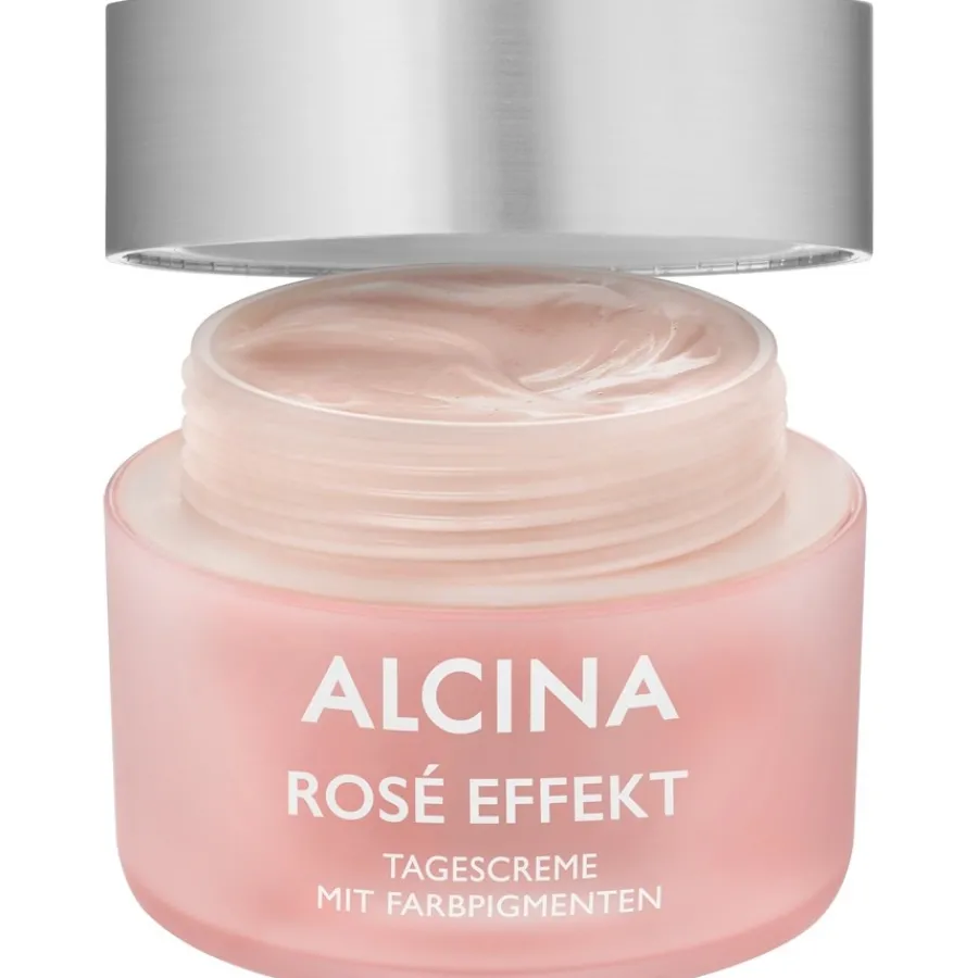 ALCINA Rosé Effekt Tagescreme mit Farbpigmenten von