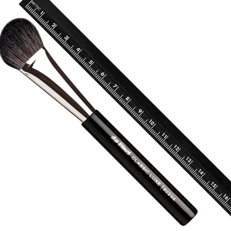 Da Vinci Rougepinsel Luxe Rougepinsel klein, schräg, extrafeine Ziegenhaare von