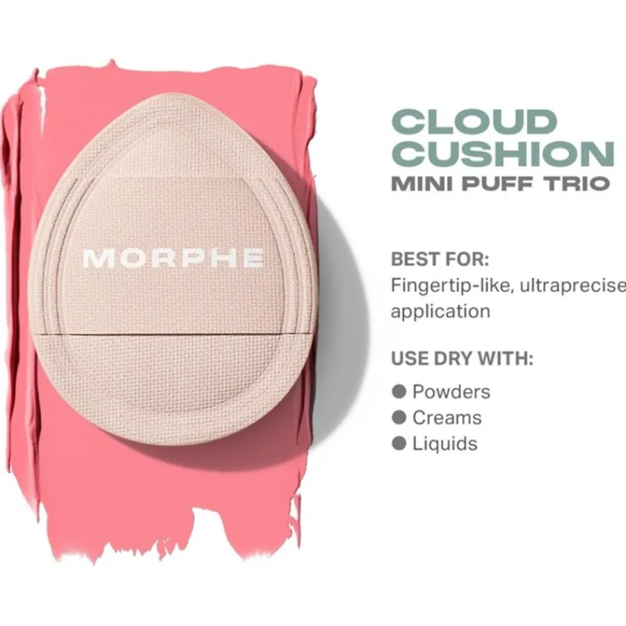 Morphe Schwämme Cloud Cushion Mini Puff Trio von