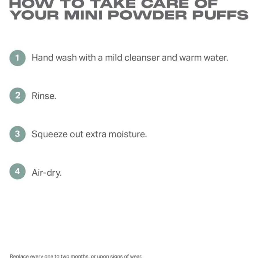 Morphe Schwämme Mini Powder Puff Trio von